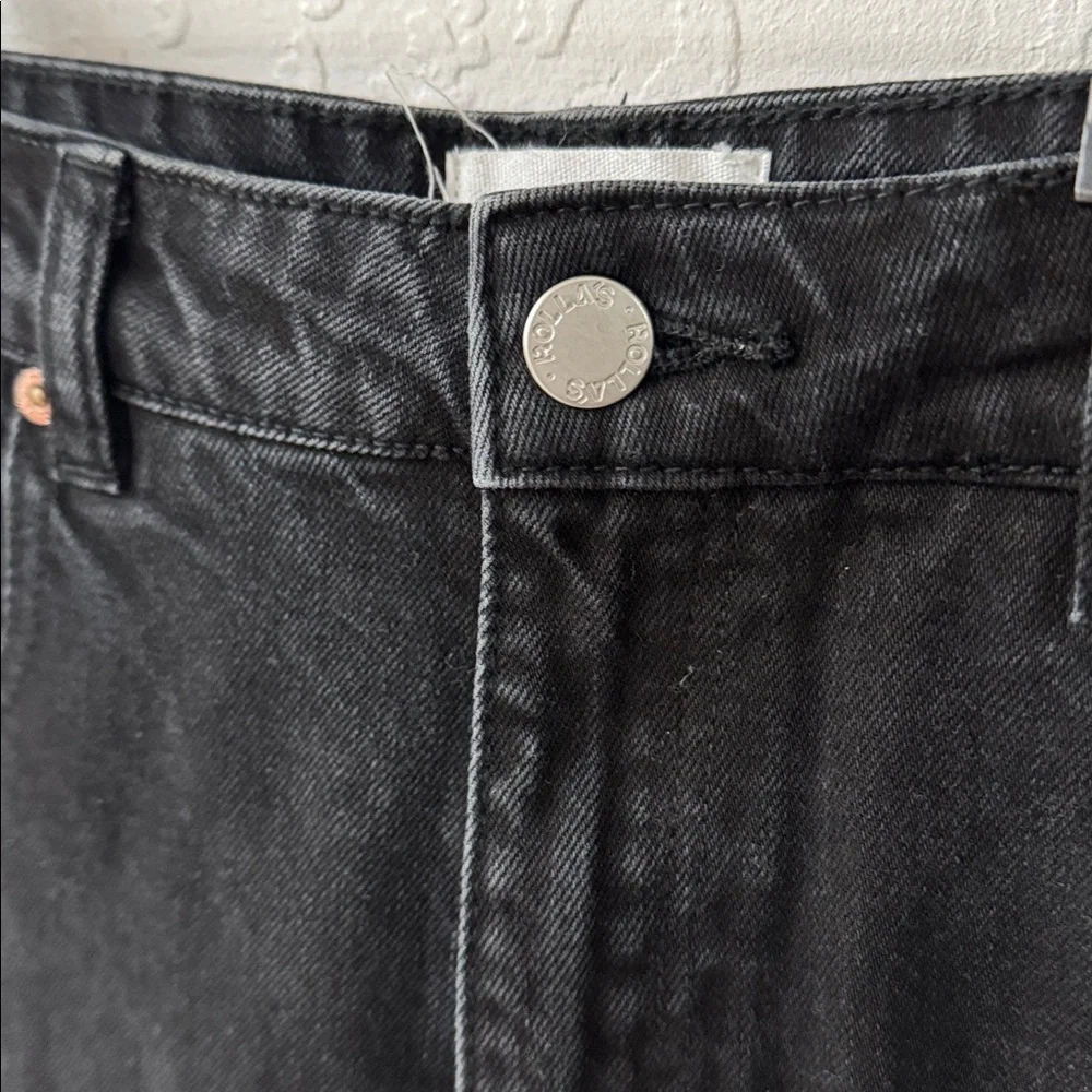Rolla’s Black Elle Super High Rise Relaxed Jeans Aussie 8 US 26